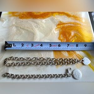 Tiffanies necklace and bracelet.